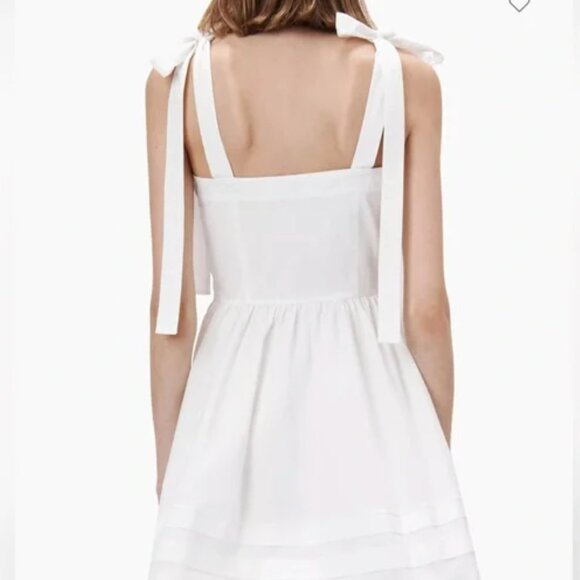 SIMKHAI Kammy Tie-Strap Minidress - Picture 2 of 5